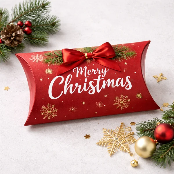 order custom christmas pillow box fine packaging australia